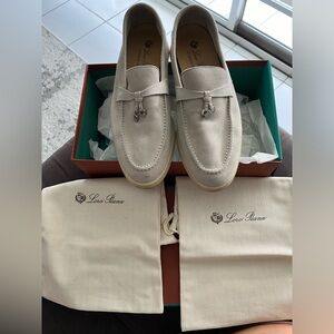 Authentic Loro Piana Suede Loafers